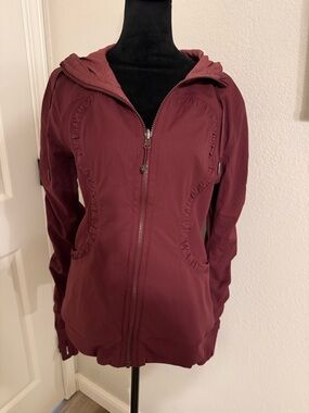 Lululemon Dance Studio Jacket - Red Merlot - Reversible